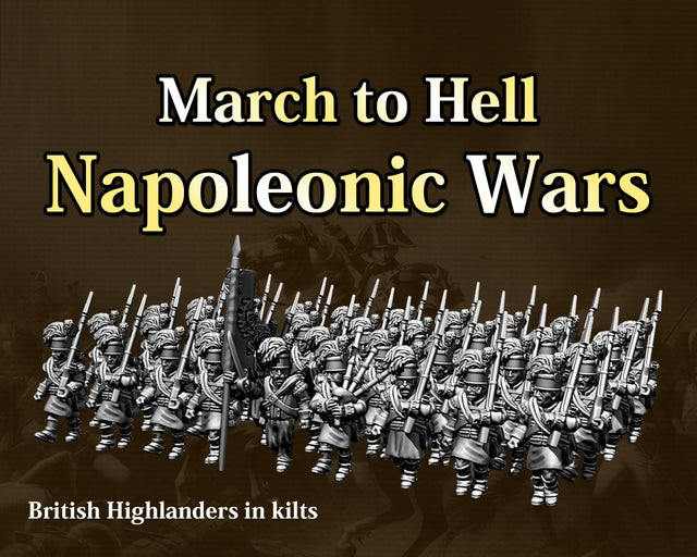 March to Hell Napoleonic Wars 15mm Scale