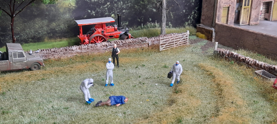 Police Crime Scene 5 Figure Pack