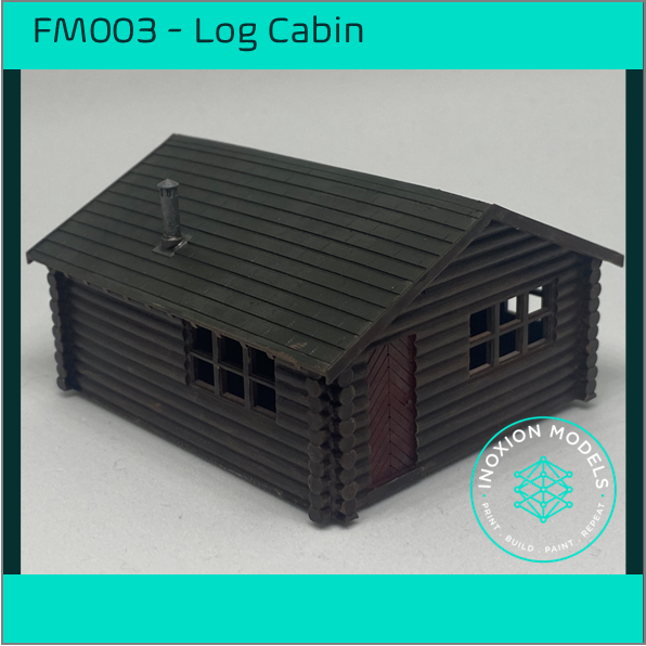 FM003 – Log Cabin OO Scale
