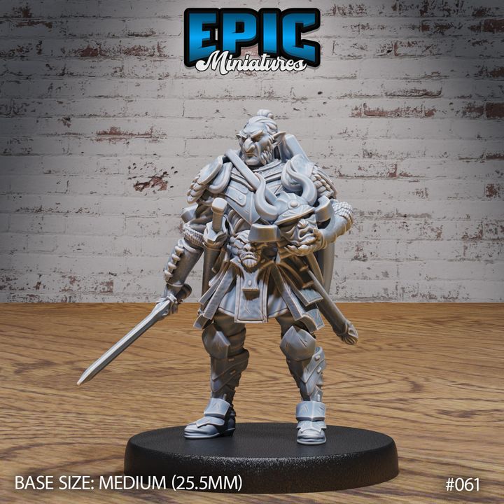 Epic Miniatures - Hobgoblin Adventurer Warrior