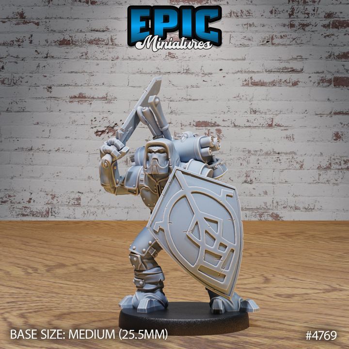 Epic Miniatures - Construct Alchemist Sword