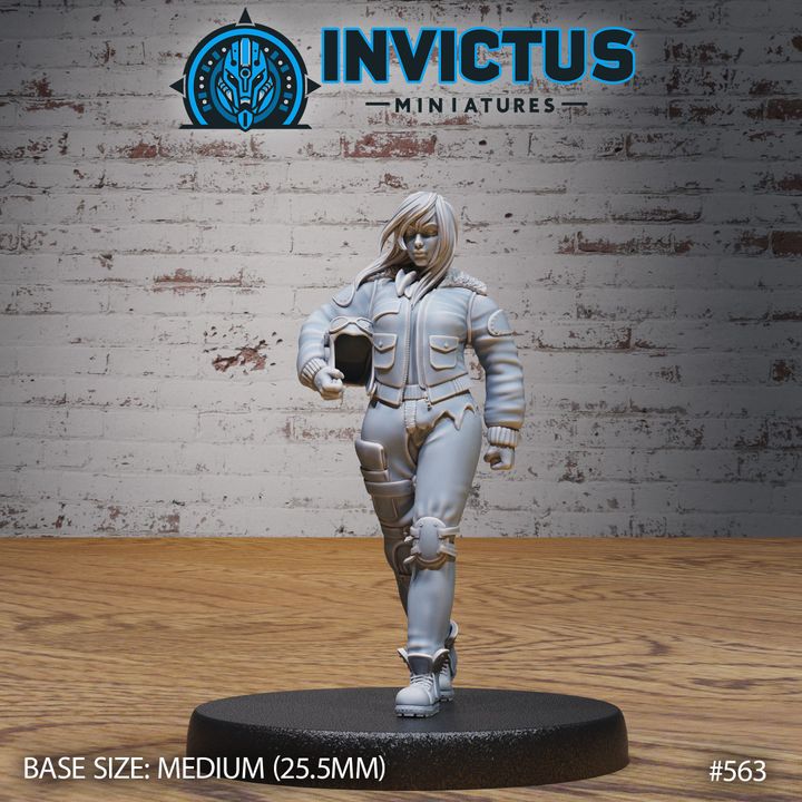 Invictus - Aviator Girl Walking