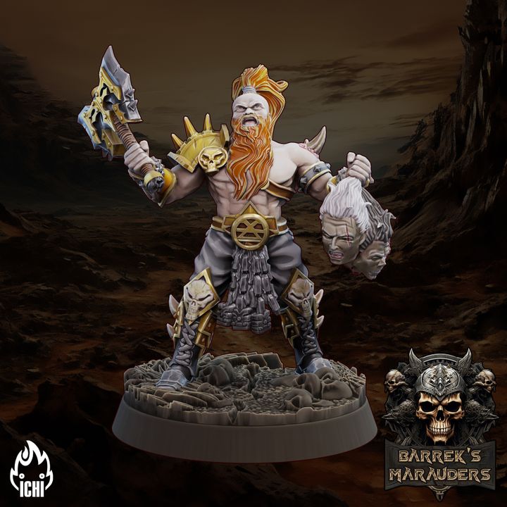 Barrek Bloodbeard - Barrek's Marauders