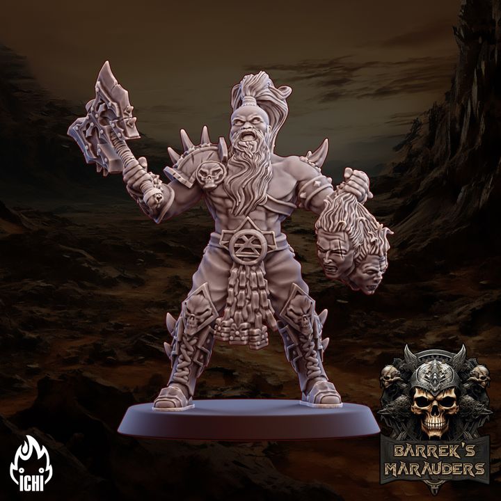 Barrek Bloodbeard - Barrek's Marauders