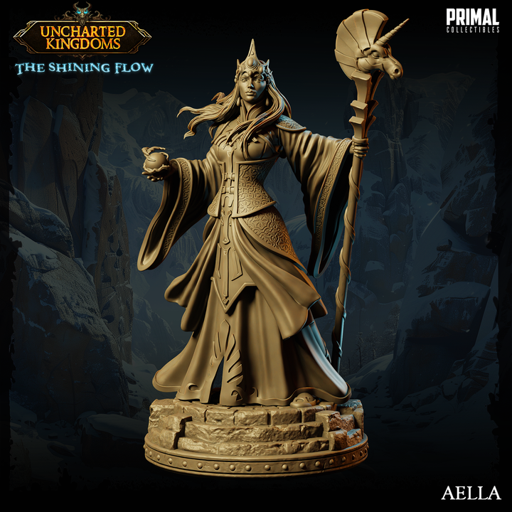 Primal 32mm - 4 miniatures Wizards Bundle