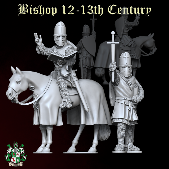 STY0001 Medieval Bishop 12-13th Century