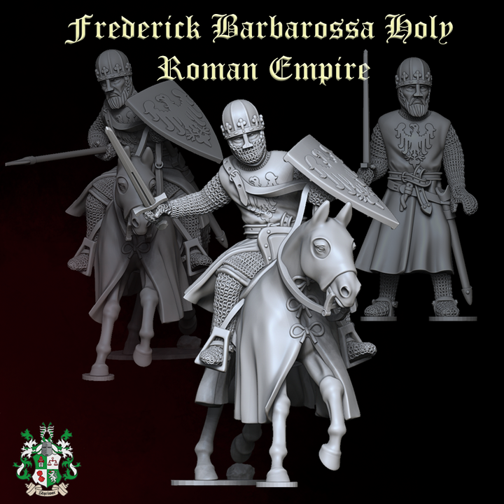 STY0004 Medieval Frederick Barbarossa Holy Roman Empire