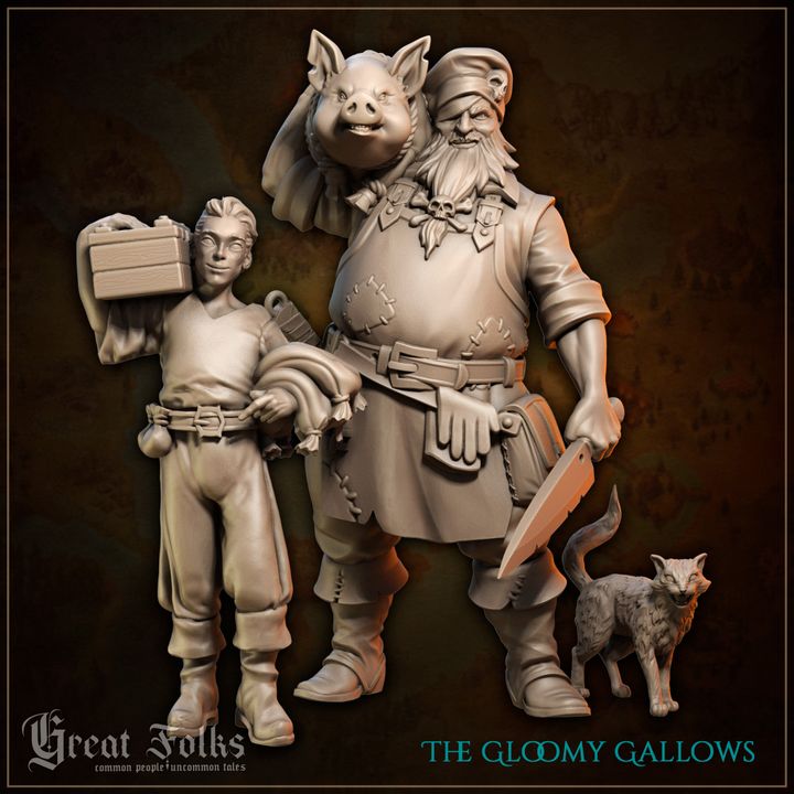 GG024 The Gloomy Gallows Staff