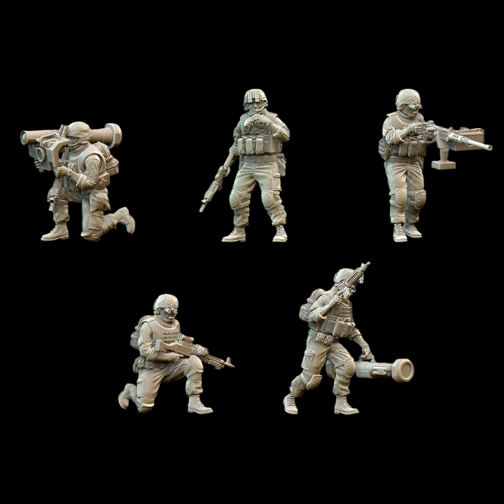 BHG017 US Airborne Specialists (Assault Set)