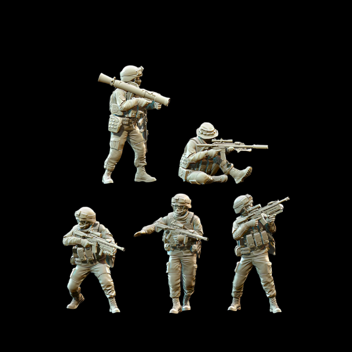 BHG018 United States Marine Corps Specialists (Assault Set)