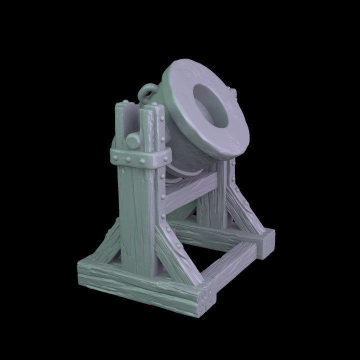 MA002 1:56 28mm Bell Mortar (Medieval Artillery)