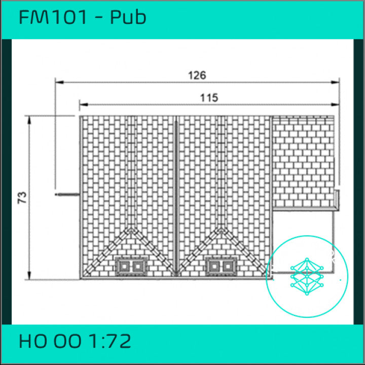 FM101 – Pub/Hotel OO Scale