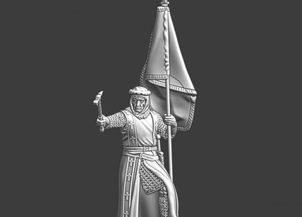 NCM100 medieval-bishop-with-large-banner