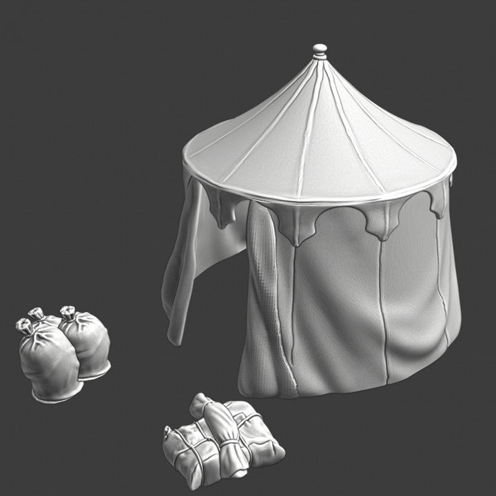 Medieval round Tent ver. 2 x 2