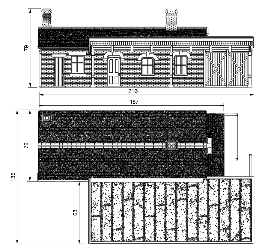 FM812A – GWR Station OO/HO Scale