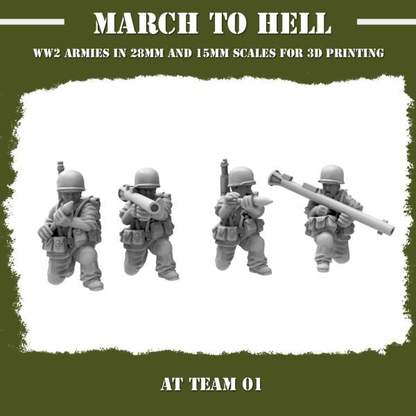 United States Marines (Usm) At Team 01 Figure