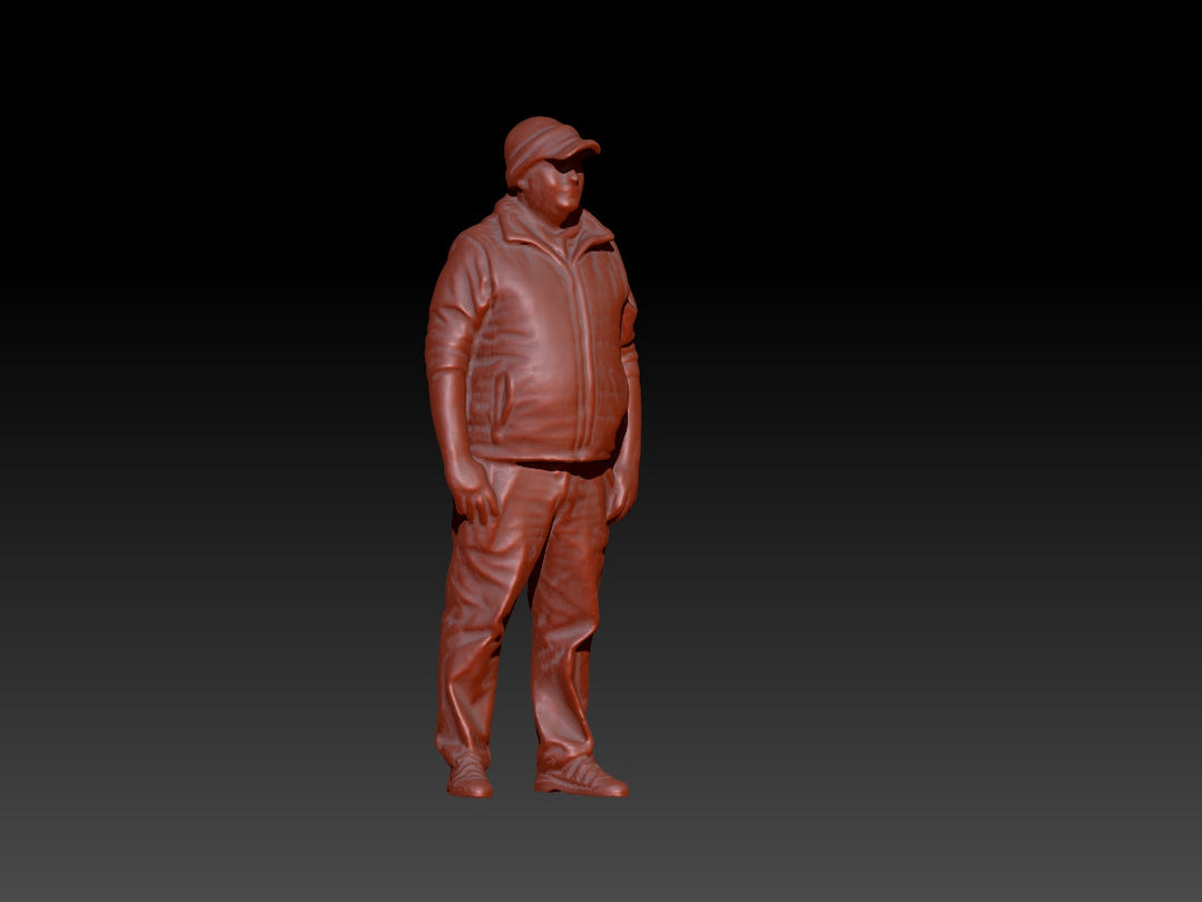 Dsp099 Male Driver Standing Figure