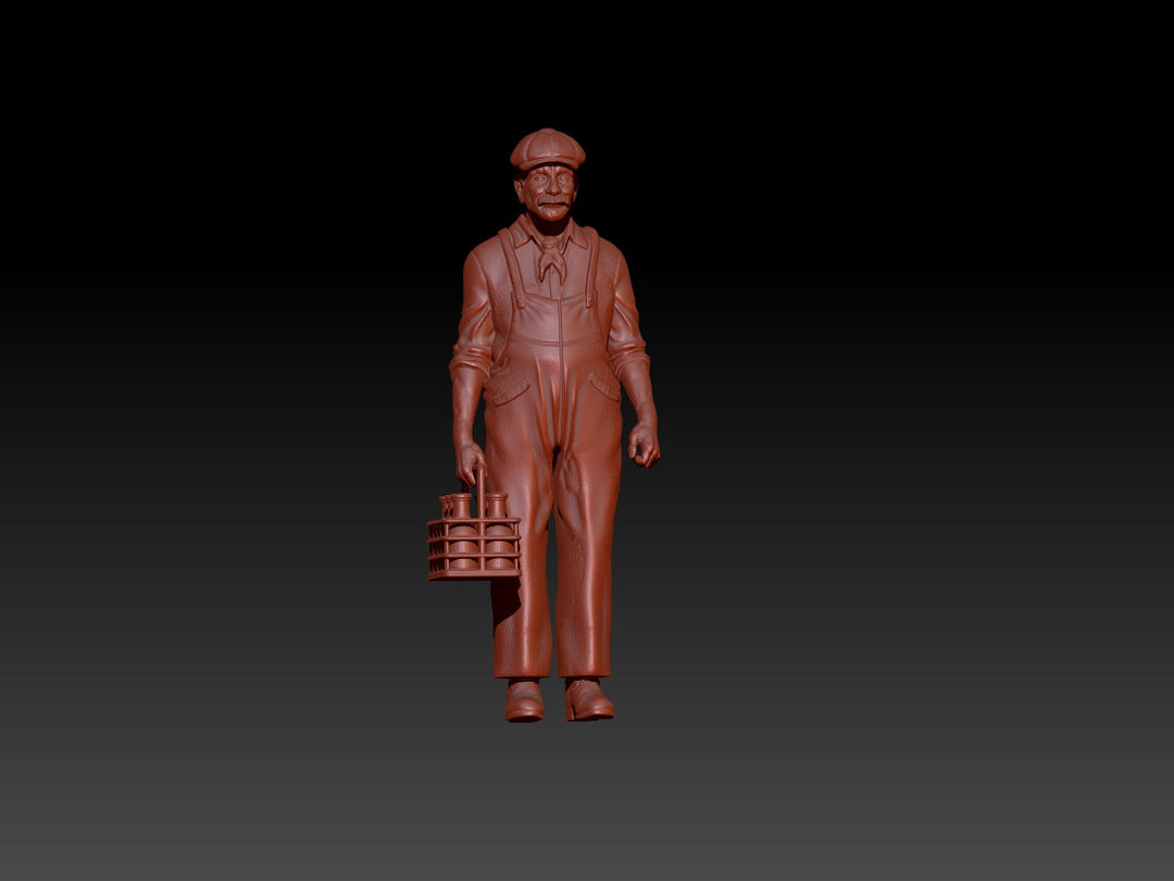 Mm546 Milkman 1940’S Style Figure