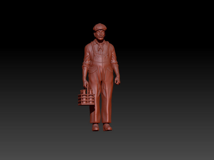 Mm546 Milkman 1940’S Style Figure