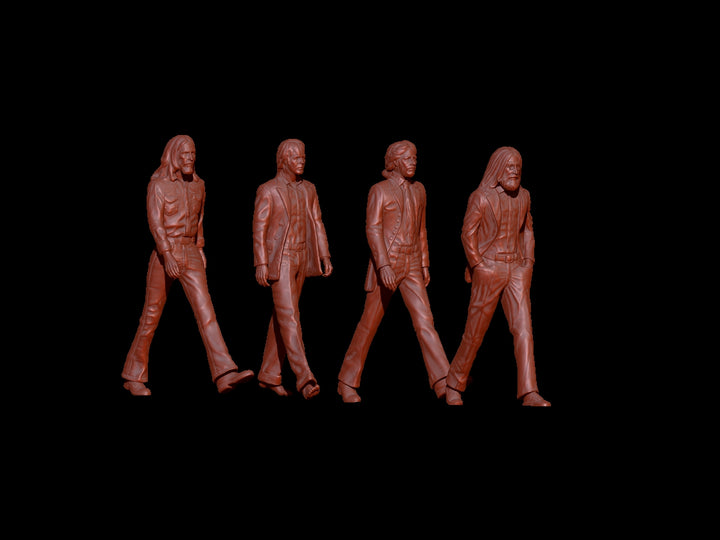 Mm1009A The Beatles Crossing Road Figure