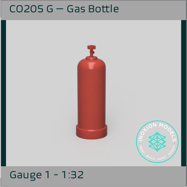 CO205 G – Gas Bottle 1:32 Scale Download