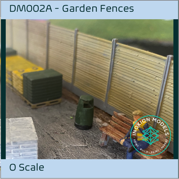 DO002A – 6ft Garden Fence O Scale