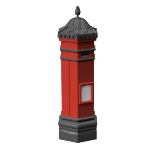 DO105B – Victorian Post Box O Scale