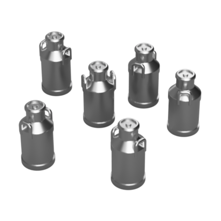 DO301C – Medium Milk Churns O Scale