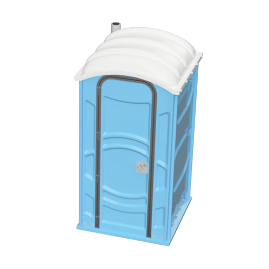 DO402B – Portable Toilets O Scale