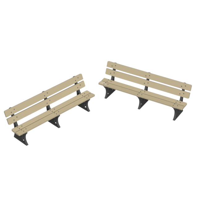 DO602A – GWR 8ft Platform Benches O Scale