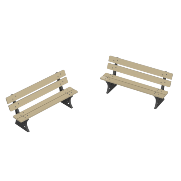 DO602B – GWR 6ft Platform Benches O Scale