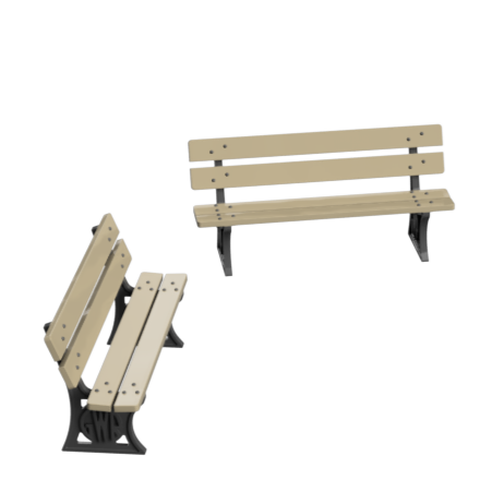 DO602B – GWR 6ft Platform Benches O Scale