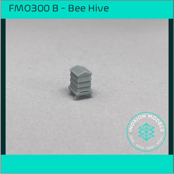 FO300 B – Louvered Beehives OO Scale – Scale 3D