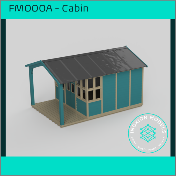 FM000A – Cabin/Garden Shed HO Scale