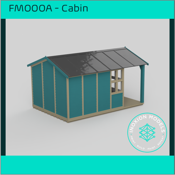 FM000A – Cabin/Garden Shed HO Scale