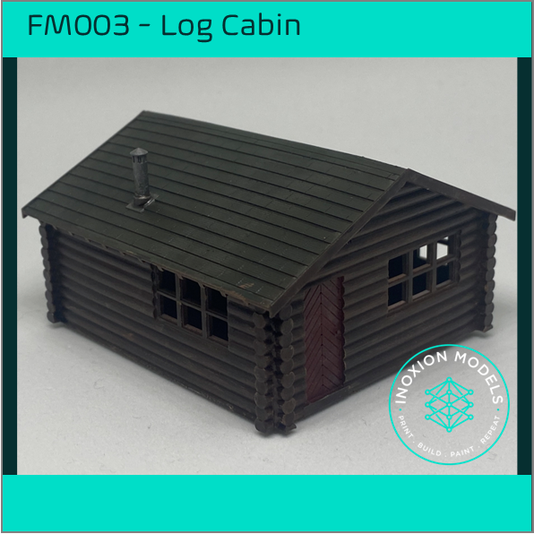 FM003 – Log Cabin HO Scale