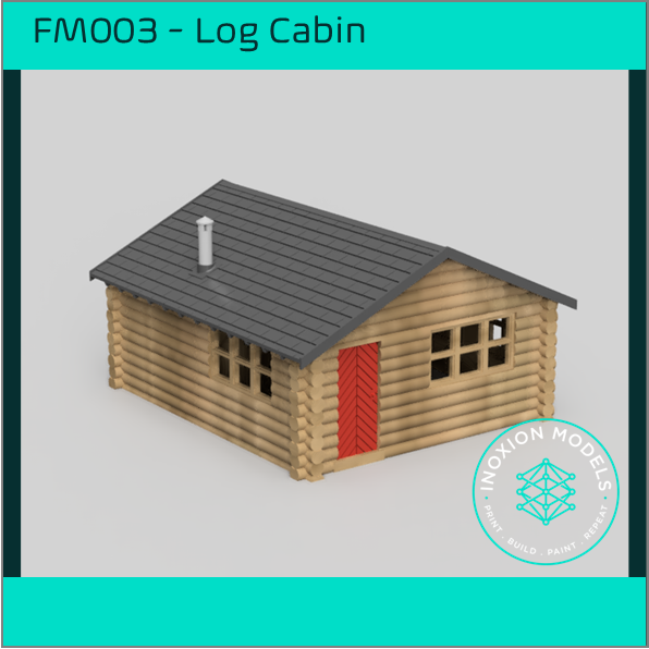 FM003 – Log Cabin 1:72 Scale