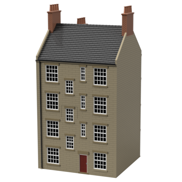 FM005 – Glasgow Tenement Building HO Scale