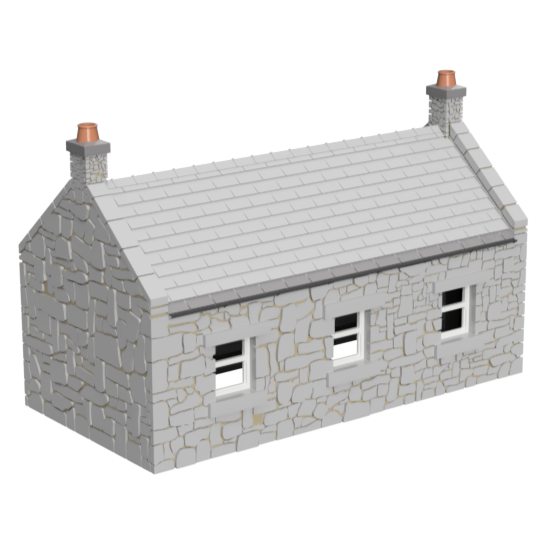 GM007A – Croft House 3mm - 1:100 Scale