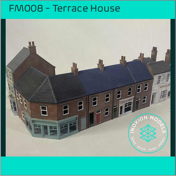 FM008A – Terrace House w Close HO Scale