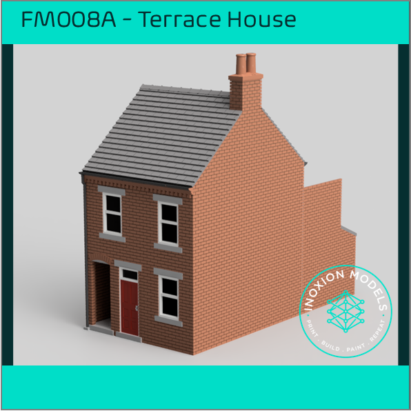 FM008A – Terrace House w Close HO Scale