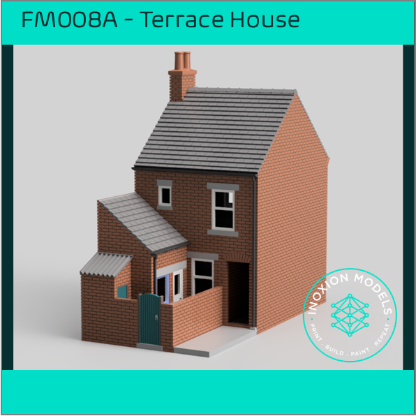 FM008A – Terrace House w Close HO Scale