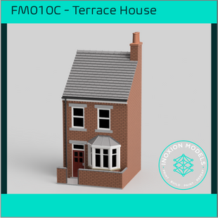 FM010C – Low Relief Terrace House HO Scale