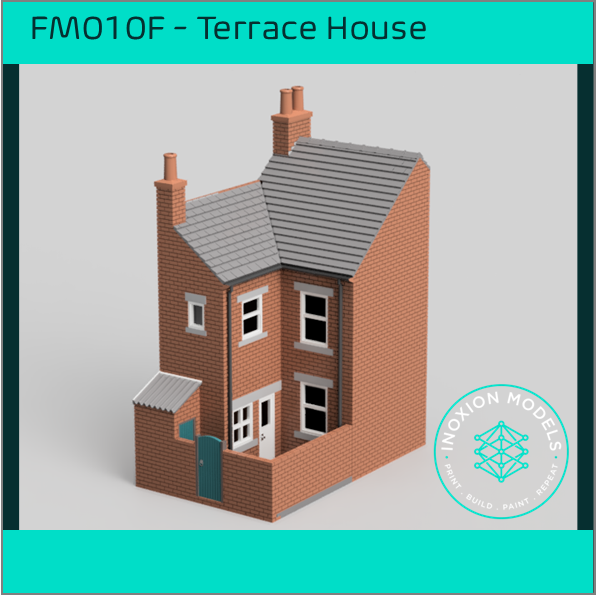 FM010F – Low Relief Terrace House OO Scale