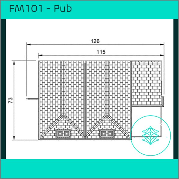 FM101 – Pub/Hotel HO Scale