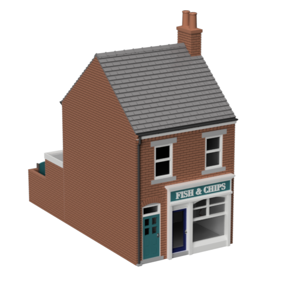 FM102A – Terrace Shop HO Scale