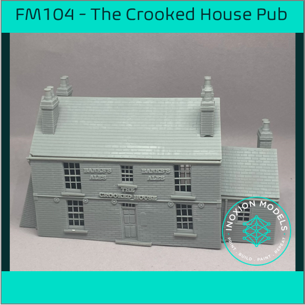 FM104 – The Crooked House Pub HO Scale