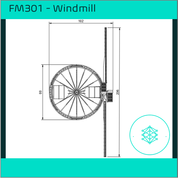 FM301 – Windmill OO Scale