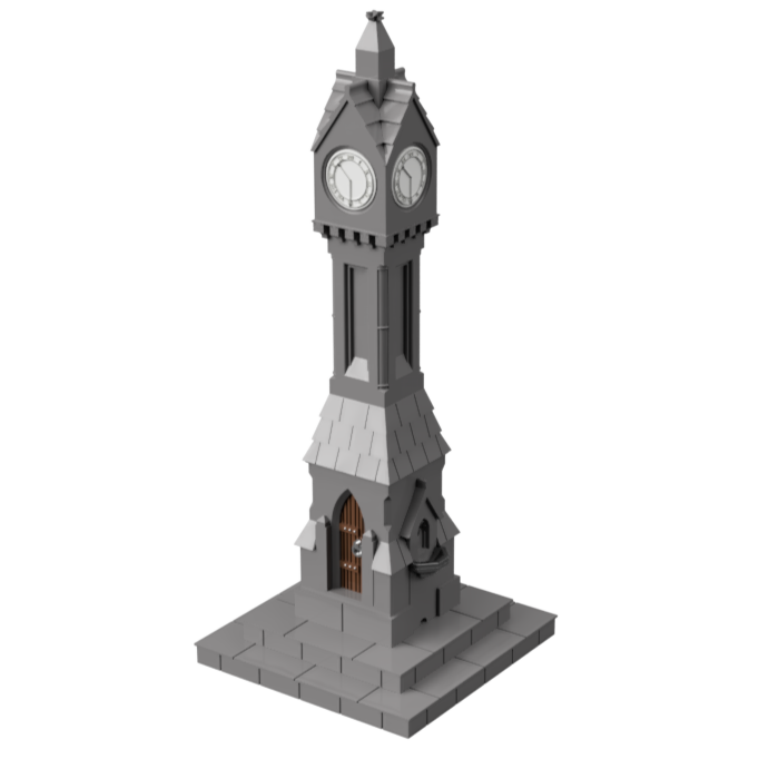 FM303 – English Town Clock OO Scale