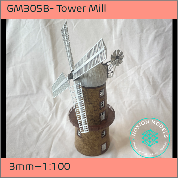 GM305A – Tower Windmill 3mm - 1:100 Scale